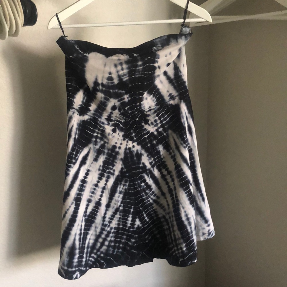 Tie die Mini dress
